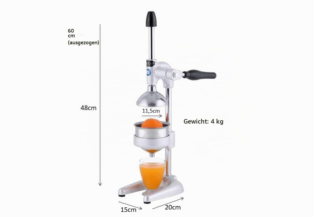 Haushalts-manuelle Granatapfel-und Zitrusfrucht-Handpresse Juicer Cancan