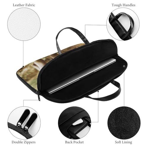 Maletín para portátil impermeable 17 pulgadas unisex miniatura 4