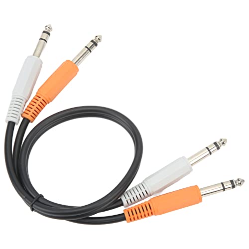 Cable de audio estéreo 6.35mm macho a macho, 45 cm miniatura 2