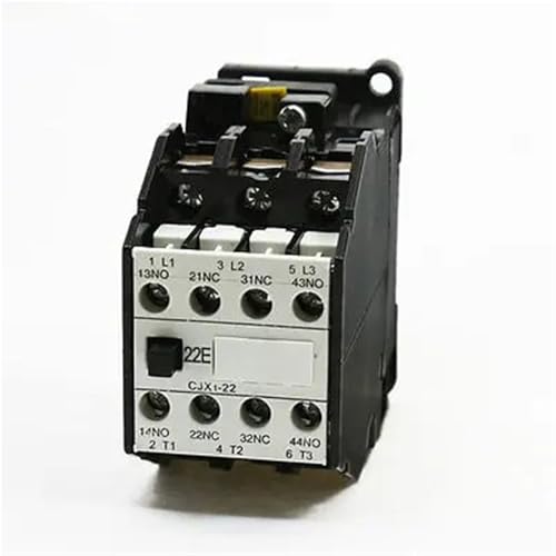 Contactor de CA CJX1-22A bobina 110V 127V contactor trifásico riel 35mm