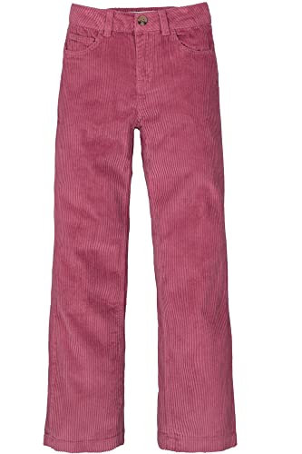 Pantalons fille rouge bordeaux non denim en coton stretch confortable Garcia Kids 2795