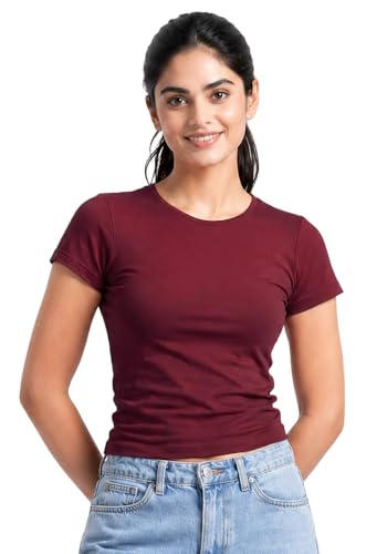 Image of Wear Your Opinion Women's Cuddle Baby Tee Fitted Top Summer Tshirt Short Sleeve 220 GSM Soft Fabric
