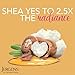 Jergens Shea Butter Hand and Body Lotion, Deep Conditioning Moisturizer, 3X More Radiant Skin, with Pure Shea Butter, Dermatologist Tested, 26.5 Oz