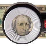 Precyzyjna lupa okularowa Carson MeasureLoupe 11,5x z podświetleniem UV, w zestawie z odłączanym celownikiem, futerałem ochronnym i adapterem głośnomówiącym (CP-45)