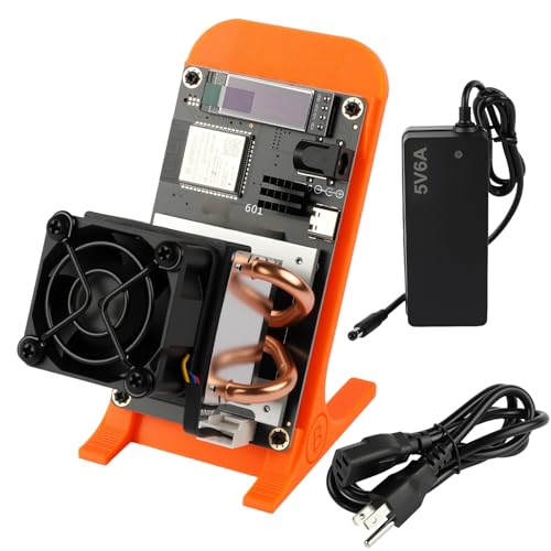 Bitcoins Miner Bitaxes 601 SHA256 1.5TH/S 25W Low Power Home Solo ASIC Crypto Miner Orange