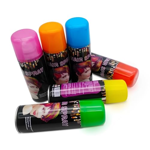 Spray de color temporal para cabello, pack 24 latas miniatura 2