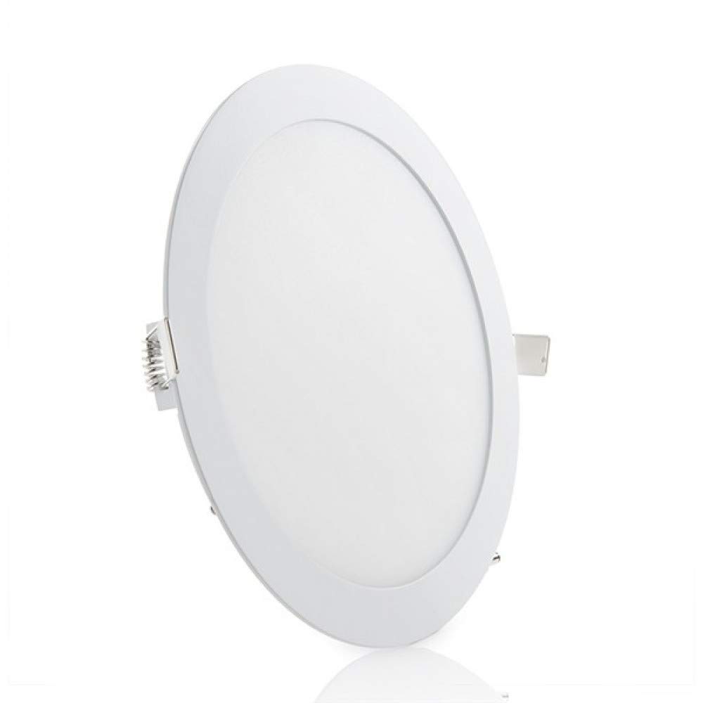 Placa LED 20W 2000Lm 4200ºK Circular 40.000H [GR-RDP15-20W-W] | Greenice