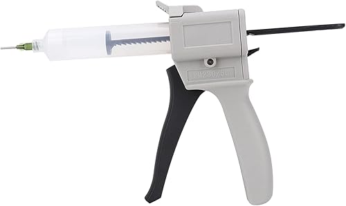 Miniatura 7 de Pistola de pegamento dispensadora de 1.0fl oz, pistola de pegamento manual de plástico, herramienta manual de mango de un solo tubo, pistola de