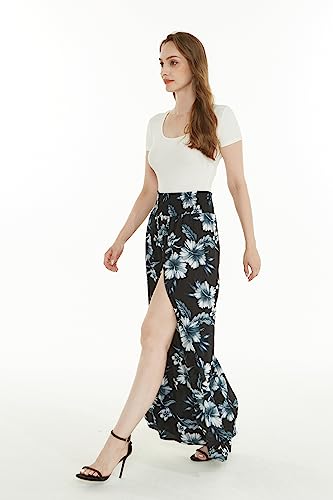 Image of Hawaii Hangover Family Matching Hawaiian Clothes, Midnight Bloom | Family matching Hawaiian outfits, Midnight Bloom, lightweight rayon, machine washable, tropical floral print, luaus, cruises