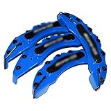 pegatinas amg pinzas de freno  Cubierta de calibrador Compatible con Amg Cubierta de calibrador de 4 Piezas Azul Amarillo Azul Accesorios de Freno Sistema de Freno Pinza de Freno y Coche for Asistente (Color : Mavi)