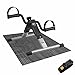 AGM Pedal Trainer, Mini Cyclette, Display LCD a Pedale Pieghevole, Macchina per Gambe per Allenamento di Braccia e Gambe Resistenza Regolabile