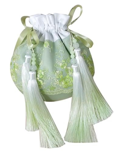 Sac Hanfu diagonal vert fini les accessoires modernes - 3