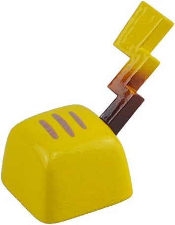 Miniatura 4 de Hidetaka - Teclas de juego personalizadas hechas a mano para Cherry MX Switches Teclado mecánico para juegos (Pikachu)