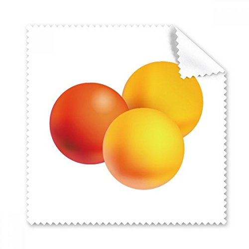 Chiffon de nettoyage écran téléphone portable tissu microfibre lunettes orange