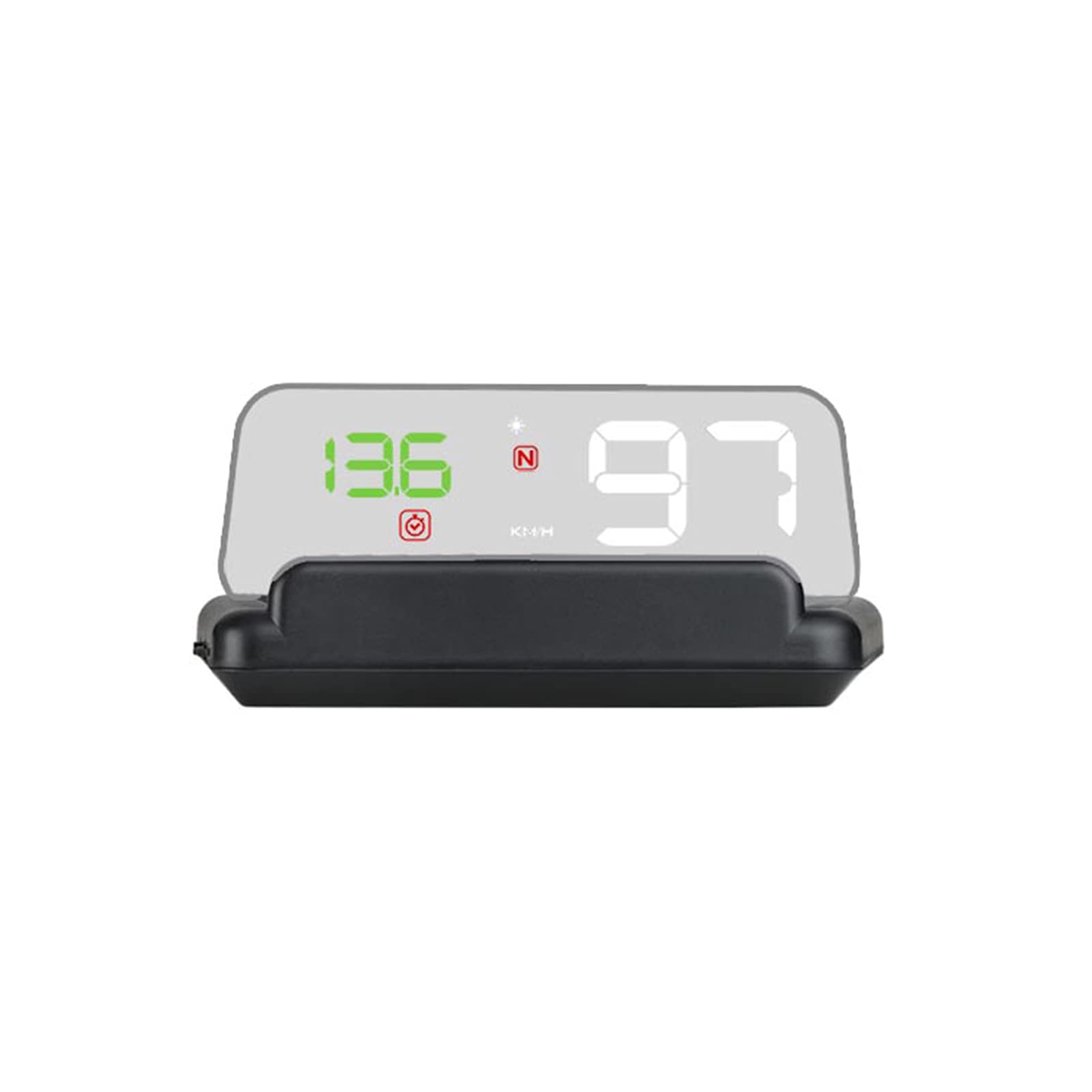 Car HUD Display, Smart Gauge HUD Car Tool Safe Driving Computer Overspeed Fault Alarm for All Vehicles-image-10