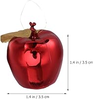 Vista 2 de 12PCS Christmas Tree Ornaments Apples Mini Christmas Tree Baubles Apples Hanging Ornaments Party Decoration Supplies