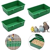 【Produktinformation】 Das hängende Vogelbad besteht aus Kunststoff, ist ungiftig und umweltfreundlich, verdickt und langlebig für den Langzeitgebrauch. Sie können jederzeit Vögel und Futter beobachten und es kann auch als Futternapf verwendet werden.