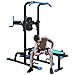 ZYQDRZ Multifunktionaler Fitness-Kraftturm, Fitnessrahmen Mit Bankpresse, Verwendet Für Fitnessstudio-Krafttraining, Maximale Unterstützung 800Lbs