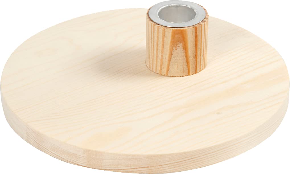 Candle Light Holder, H: 4 cm, dia. 16 cm, 1 pc
