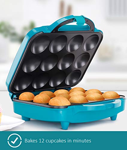 Image of Holstein Housewares HU-09006E Cupcake Maker - Teal
