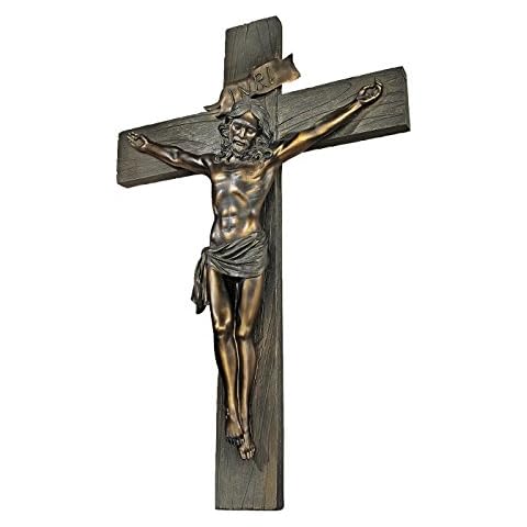 Design Toscano Bronze Crucifixion Wall Sculpture Cover