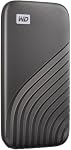WD 4TB My Passport SSD External Portable Solid State Drive, Grey, Up to 1,050 MB/s, USB 3.2 Gen-2 and USB-C Compatible (USB-A for older systems) – WDBAGF0040BGY-WESN
