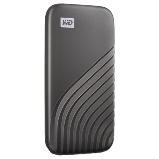 WD My Passport SSD 4TB - tecnología NVMe, USB-C, Velocidad de Lectura hasta 1050MB/s & de Escritura hasta 1000MB/s - Gris