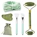 6 Stück Gua Sha Set,Gesichtsmassage Roller,Gesichtsroller Rosenquarz,Face Jade Roller Set,Natürlicher Jade Massageroller,Geeignet für Gesichtsmassage und Tägliche Hautpflege SET günstig Kaufen-6 Stück Gua Sha Set,Gesichtsmassage Roller,Gesichtsroller Rosenquarz,Face Jade Roller Set,Natürlicher Jade Massageroller,Geeignet für Gesichtsmassage und Tägliche Hautpflege