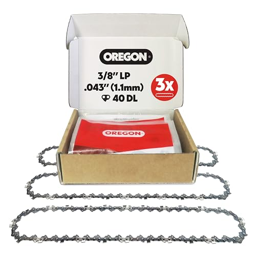 Oregon 3-Pack Pole Saw & Small Chainsaw Chain 3/8" LP