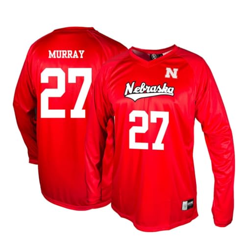 Genuine Collective Women's Standard Nebraska Cornhuskers Volleyball Jersey, Red
