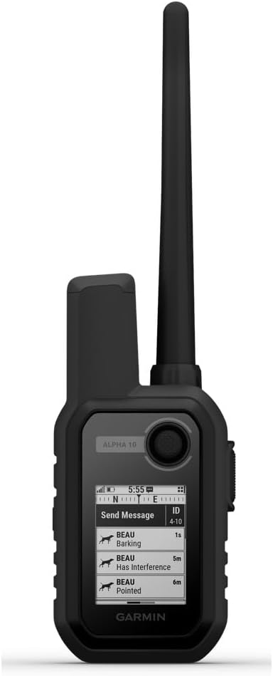 Garmin Alpha 10: Compact Handheld Training & Tracking Device Garmin Alpha 10: Compact Handheld Training & Tracking Device