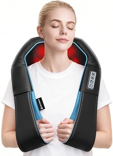 Mo Cuishle Shiatsu Neck and Shoulder Massager with Heat – Deep Kn...
