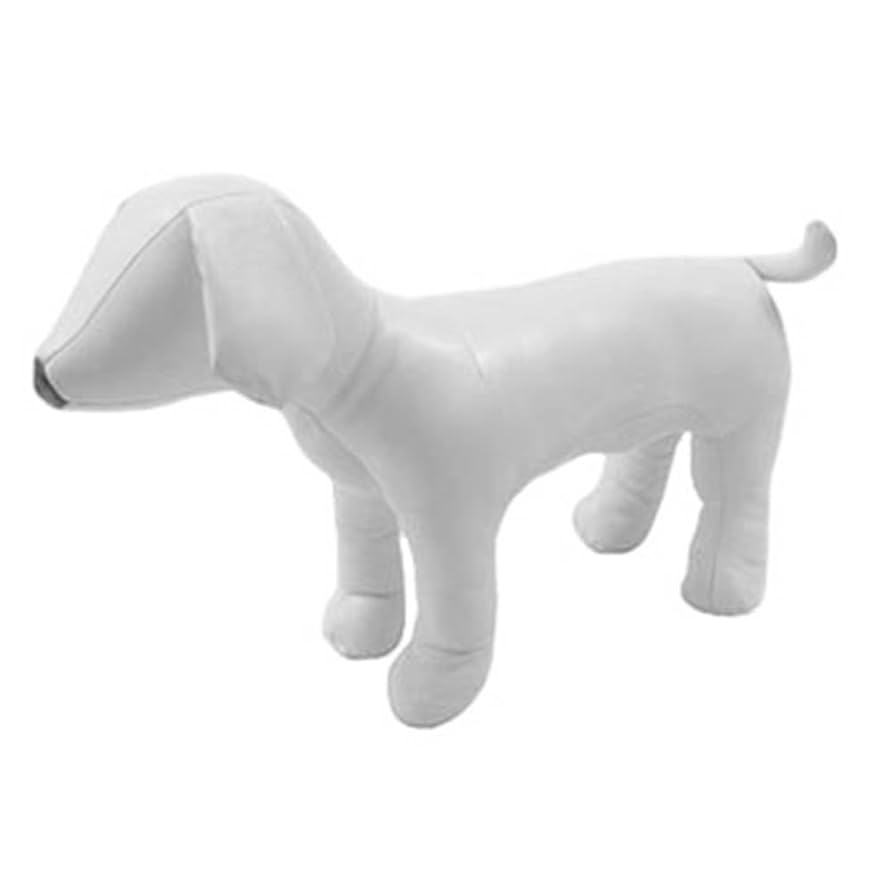 Amazon.co.jp: ペット マネキン レザー 犬マネキン立ち位置 PVC