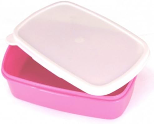 Plastic Sublimation Lunch Box - Pink