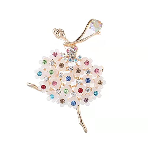 Image of Animal brooch Women's Fashion Unique Crystal Rhinestone Vintage Enamel Lapel Safety Pin, Clothing Jewelry Clothing Backpack Jacket Hat Decoration DIY