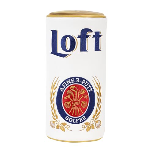 Golf Driver Headcover - Beer Can Shaped Barrel Style Funny