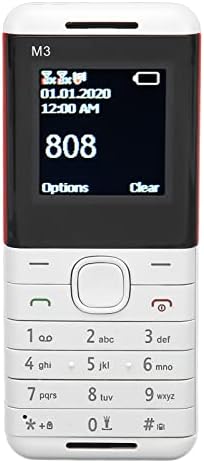 Cuifati Senior Phone Unlocked, 2G GSM Mobile Phone Dual SIM Slot, Portable Cell Phone with Button Easy, HD Call, Powerful Ring, Flashlight