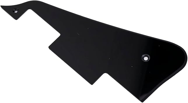 Guitar Pickguard for Epiphone Les Paul Standard Modern Style Electric Guitar, Black-1ply