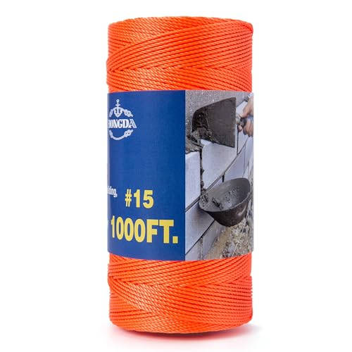 HONGDA #15 Twisted Nylon Mason Line 1000 FT