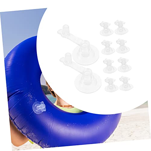 BESTOYARD 100 Peças Bico Inflável Para Anel De Natação Travesseiro Para Sofá Bomba De Pé Para Infláv