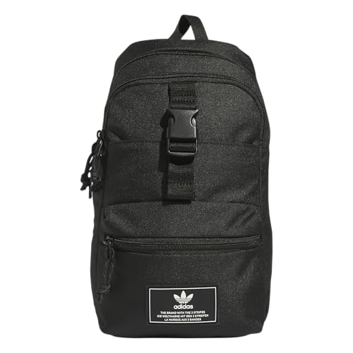 adidas Originals Utility Crossbody Sling Bag with Water Bottle Sleeve