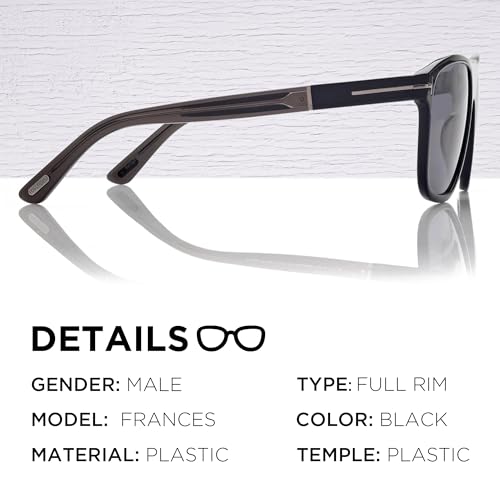 Tom Ford FT1081-N FRANCES Square Shape Sunglasses + Bundle With eSHADES Eyewear Cleaning Kit2