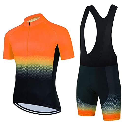 Tenue cycliste manche courte pour éliminer l'inconfort des longues sorties VTT grâce au gel 9D