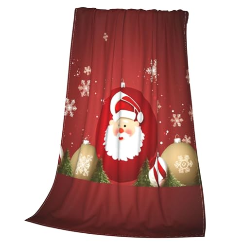 Couverture en flanelle de haute qualité Merry Christmas lit