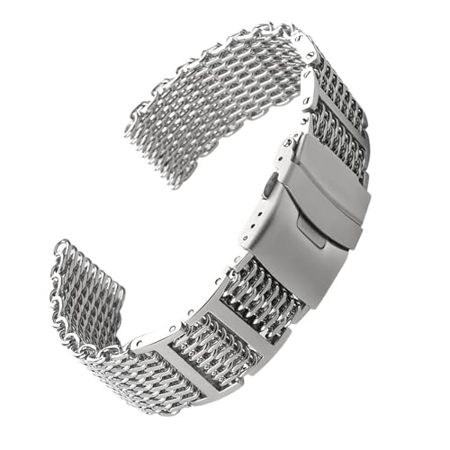 Bracelet maille acier inoxydable ajustable pour le quotidien des hommes