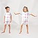senya Balloon Colorful 1 Summer Pajamas Set Short Cotton Sleepwear 2 Piece Multicolor