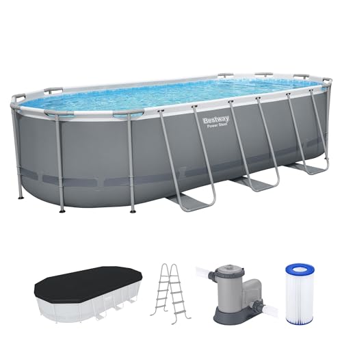 Bestway Power Steel 18' x 9' x 48" Oval Metal