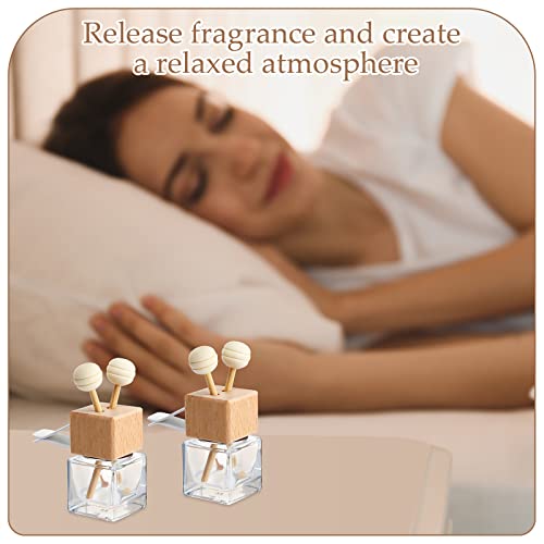 Diffuseur voiture huile essentielle clip aération parfum flacon verre