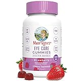 Lutein & Zeaxanthin Eye Vitamins by MaryRuth's, Plant Based Eye Care Supplement, Sugar Free, Vegan, Paleo Friendly, Celiac Friendly, 45 Day Supply (90 Gummies)