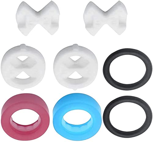 acdokuk 8 piezas de accesorios para grifo de cocina, disco de cerámica y junta de juntas tóricas, para grifo de válvula con fugas, 1/2 pulgadas Cover